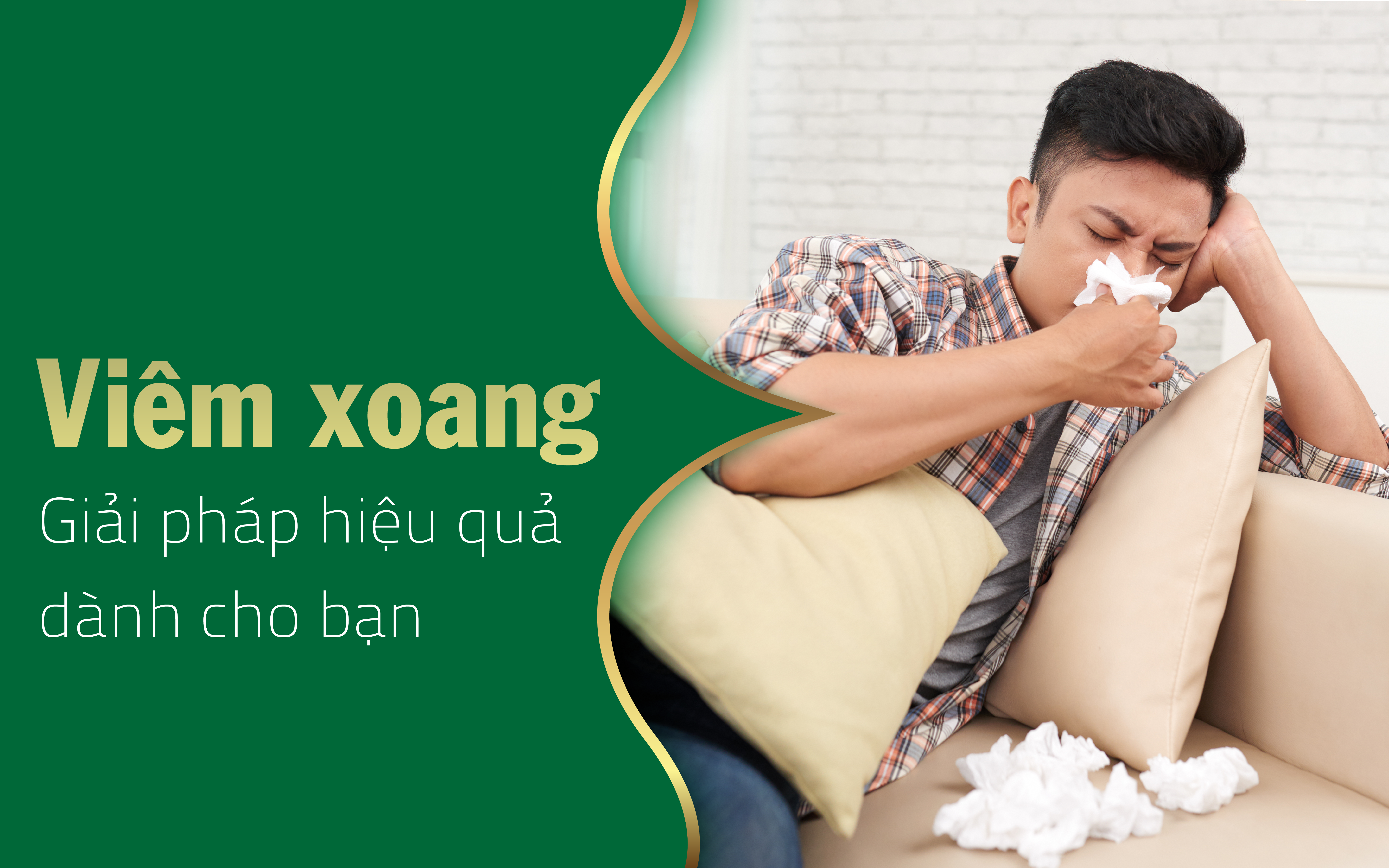 Giải pháp hiệu quả cho người bị viêm xoang