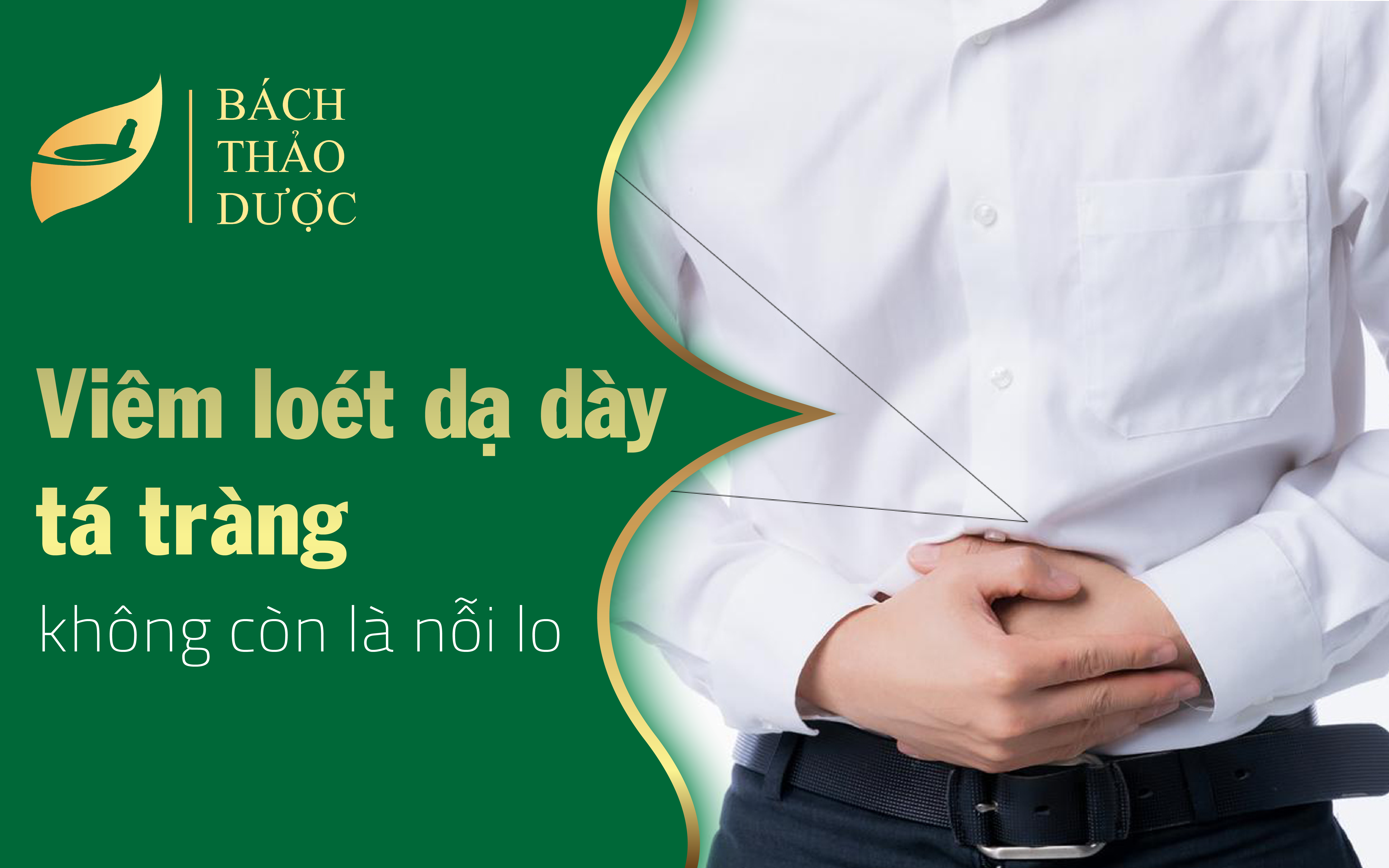 Viêm loét dạ dày tá tràng không còn là nỗi lo